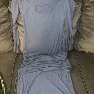 SKIMS Blue Maxi Dress